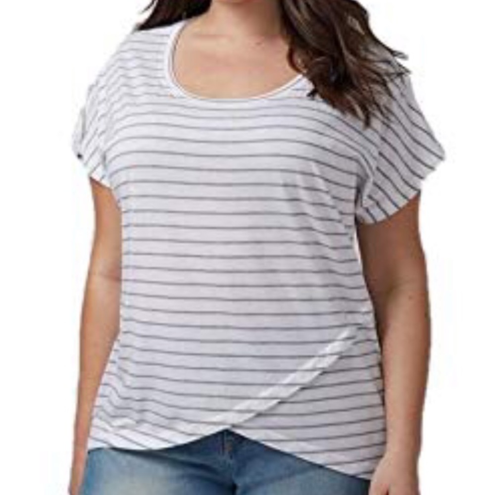 Lane Bryant stripped Mercer T-shirt SZ 14/16 (XL)